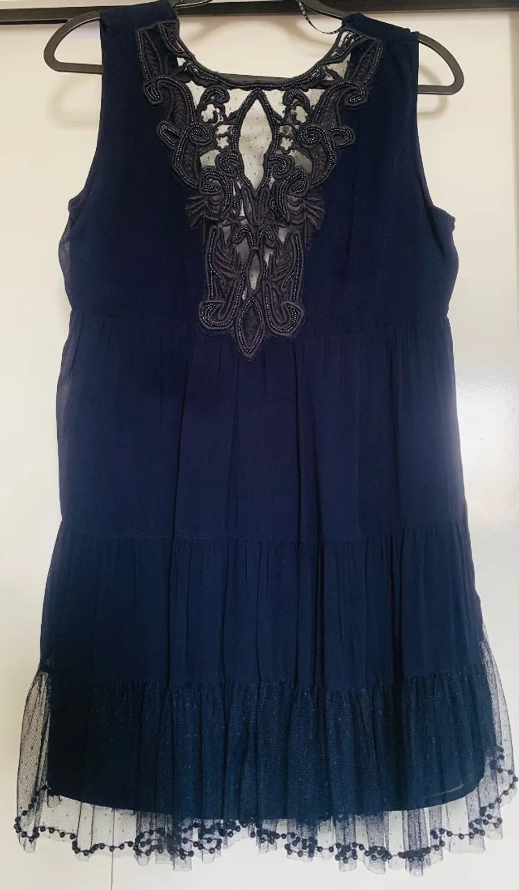 Vestido seda  Zara 