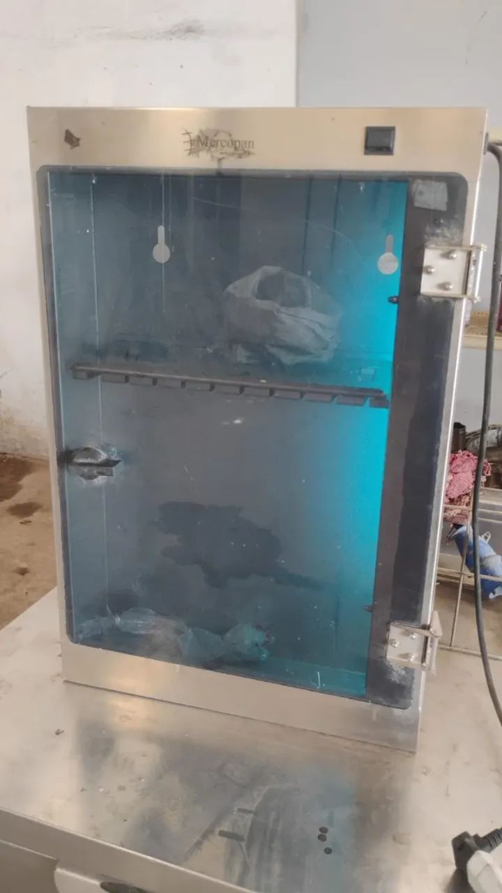 Esterilizador de facas aço inox com lâmpada UV.  Valor: 500,00 reais. - Foto 2