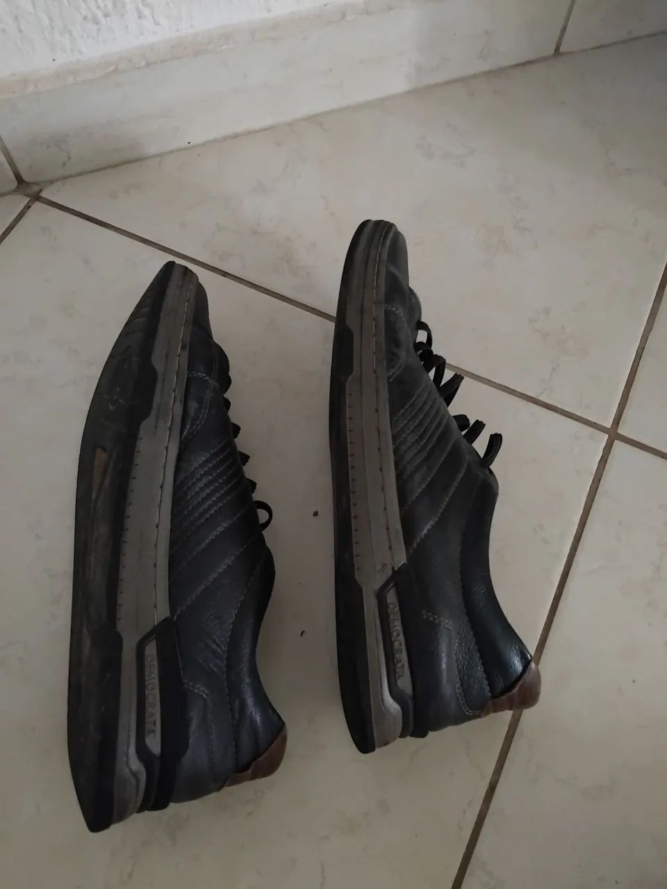 Sapato Democrata couro - Foto 4