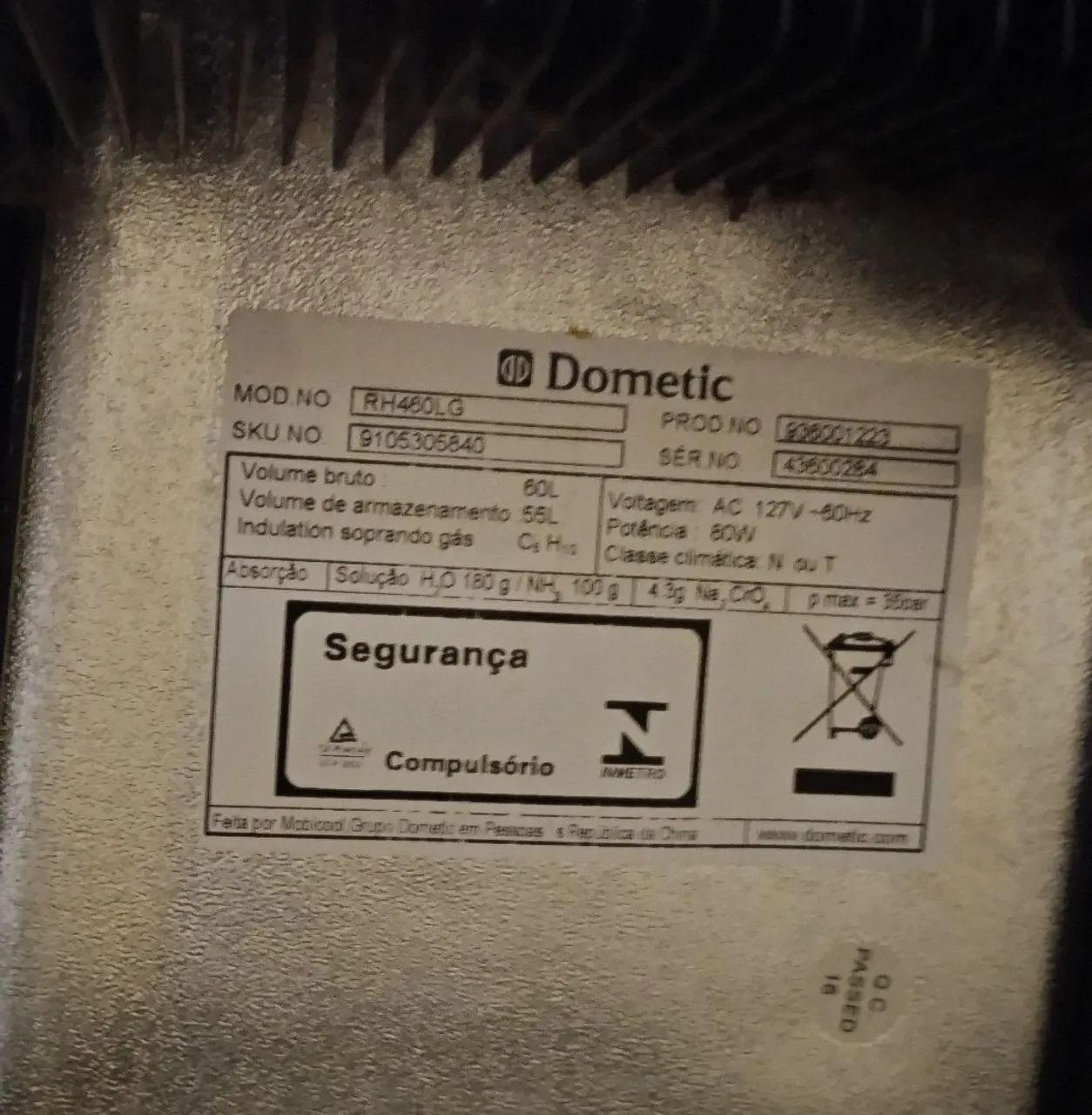 Frigobar Dometic 60 litros - Foto 2