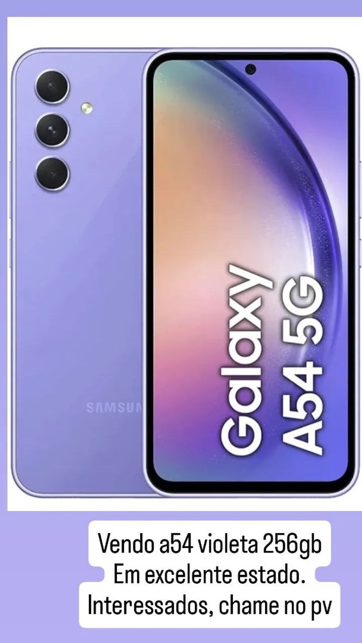 Samsung A54 violeta 256gb 