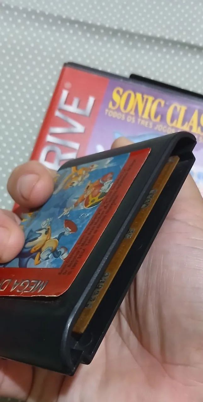 Sonic classics megadrive original usada - Foto 4