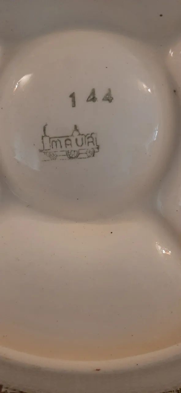 Par de pratos decorativos vintage - Cerâmica Mauá - Foto 5