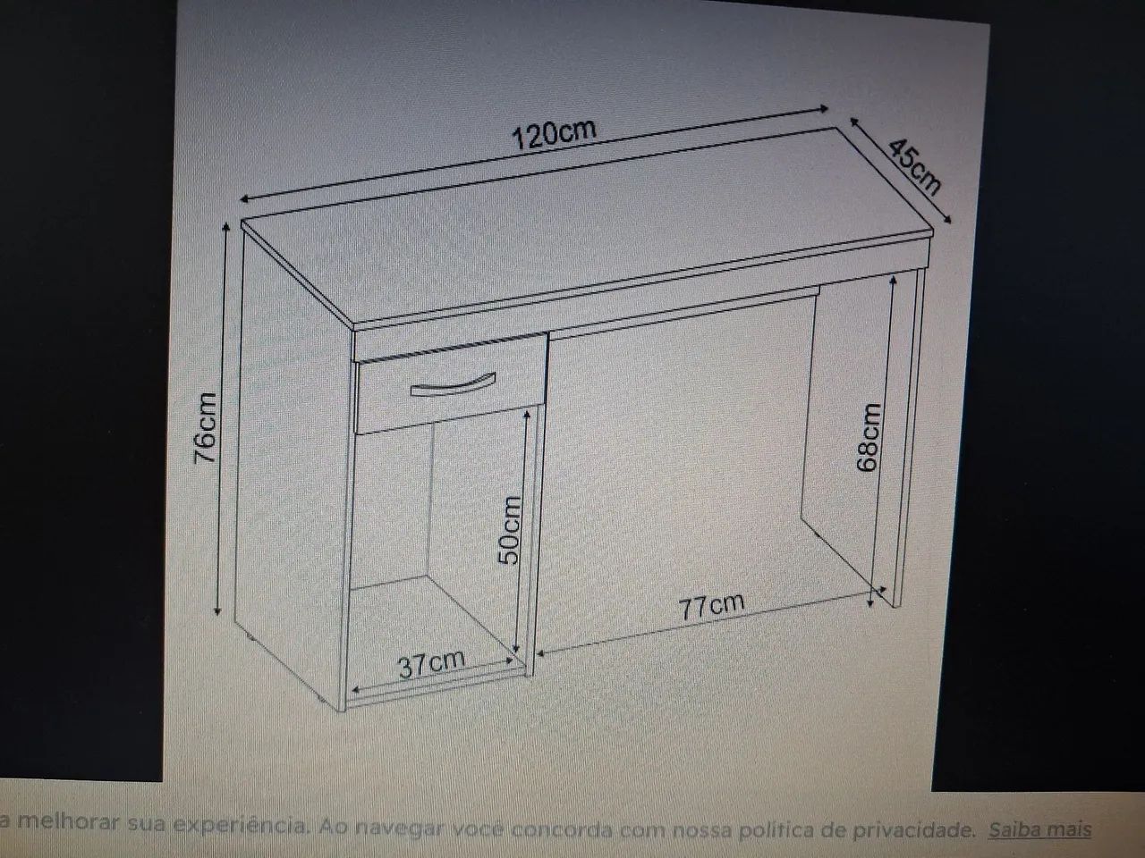 Escrivaninha para computador  - Foto 3