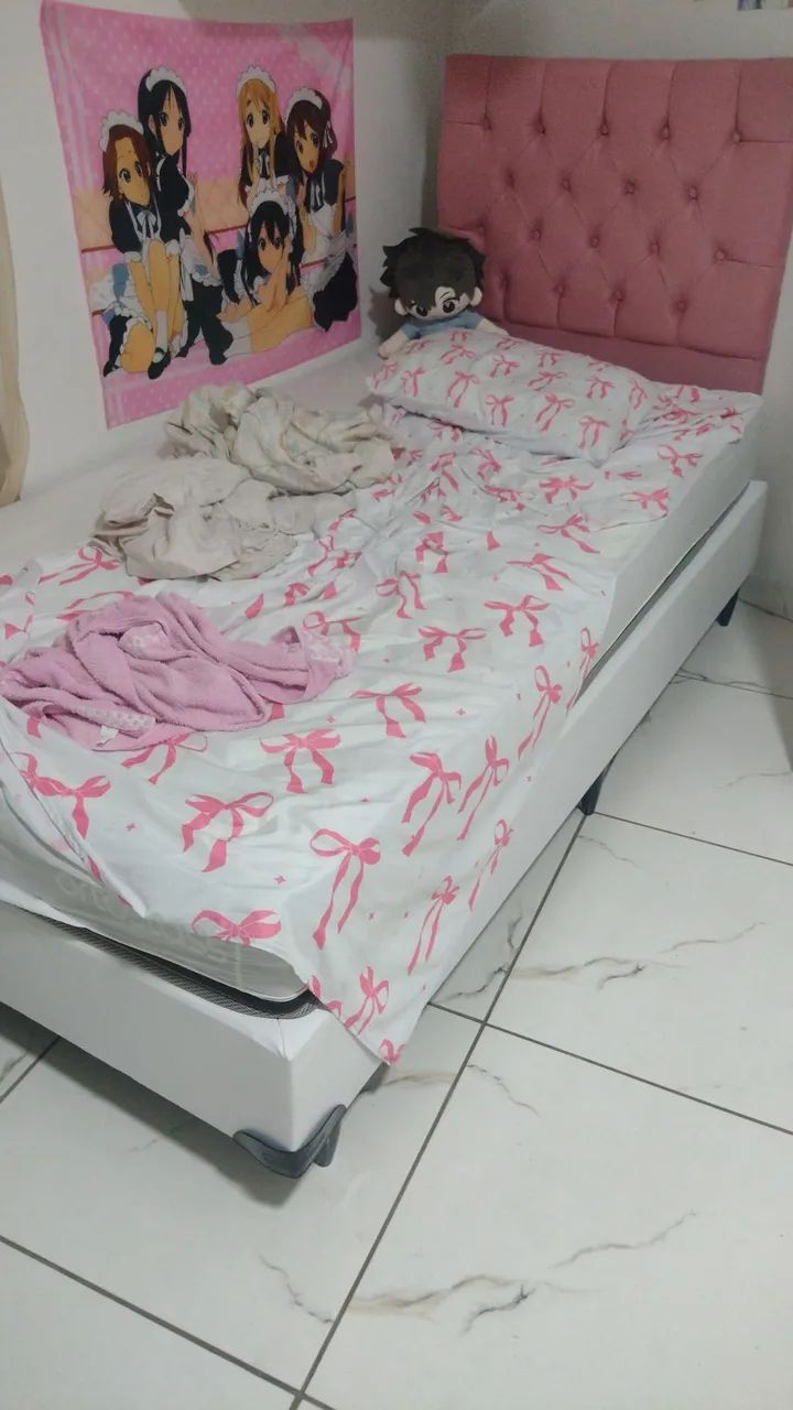 Cama king solteirão 