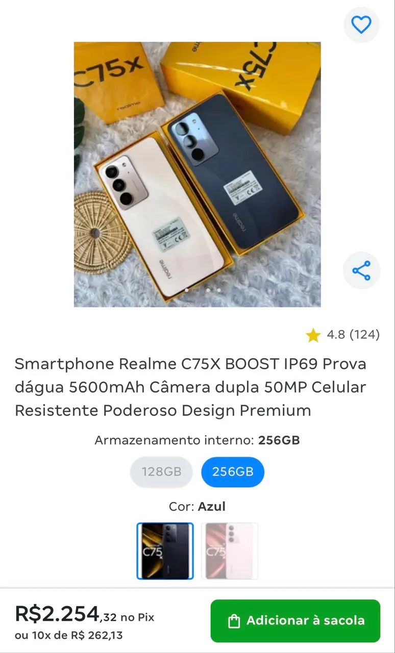     REALME C75X - 256 GB - Foto 2