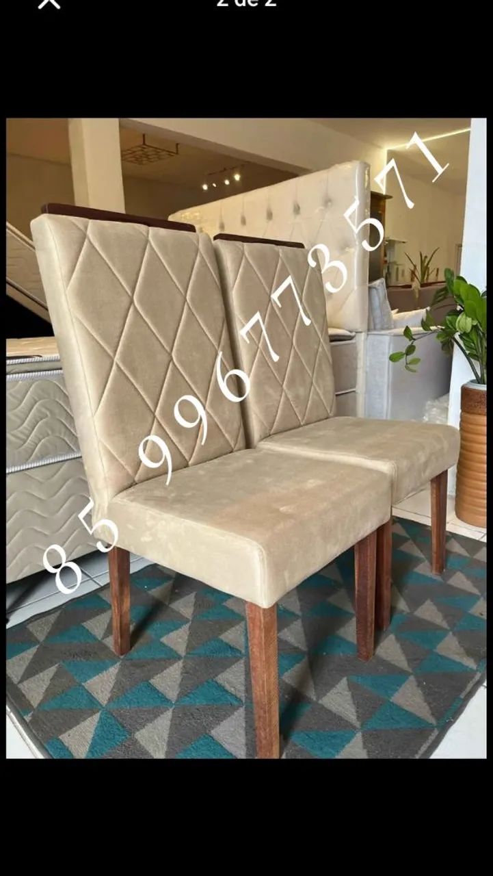 CADEIRAS COM DESIGN MORDENDO ENCANTADOR - Foto 5