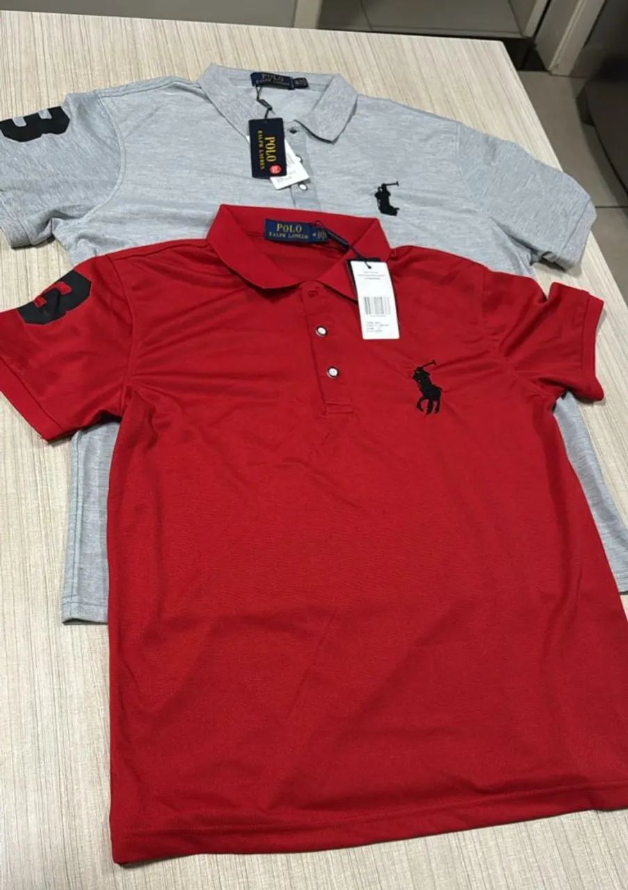 2 Polos Ralph Lauren - GG e M