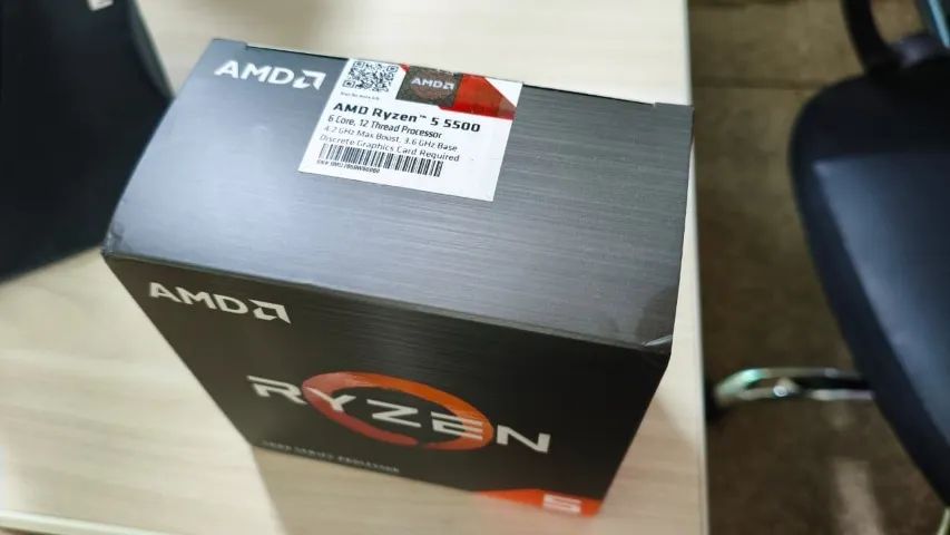 Processador AMD Ryzen 5 5500 AM4 com Cooler Original - Foto 3