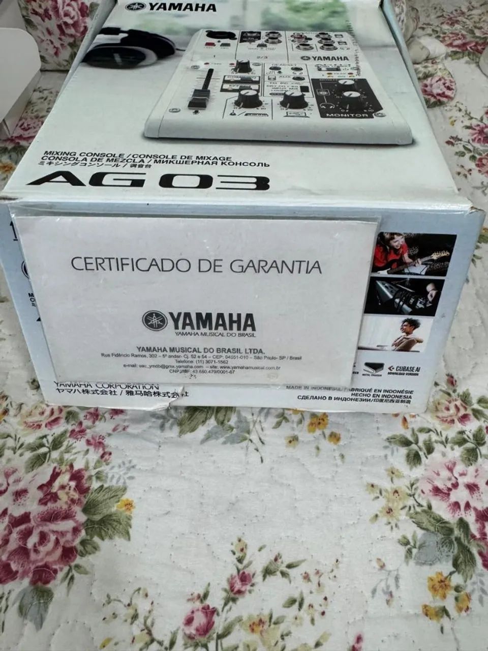 Mesa Yamaha ag03 top em 12x  - Foto 3