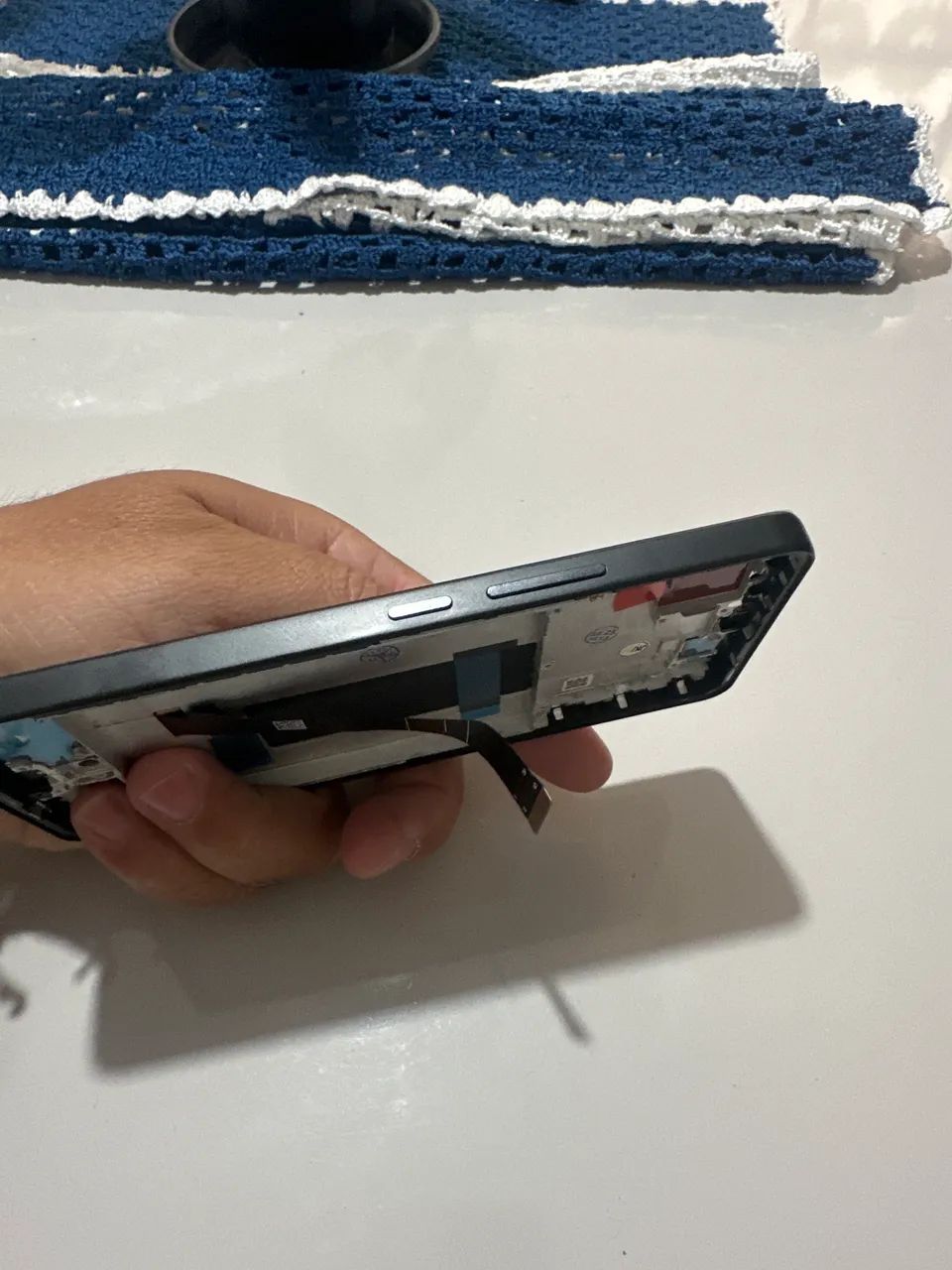 Tela Frontal Compativel Redmi Note 13 Pro 5G OLED/ Poco x6 Com Aro  - Foto 3