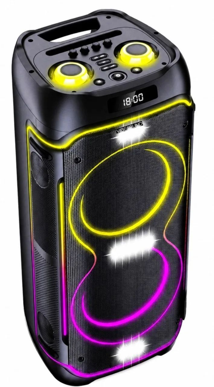 Caixa Bluetooth Vibesound V8 2000w Rms  - Foto 4