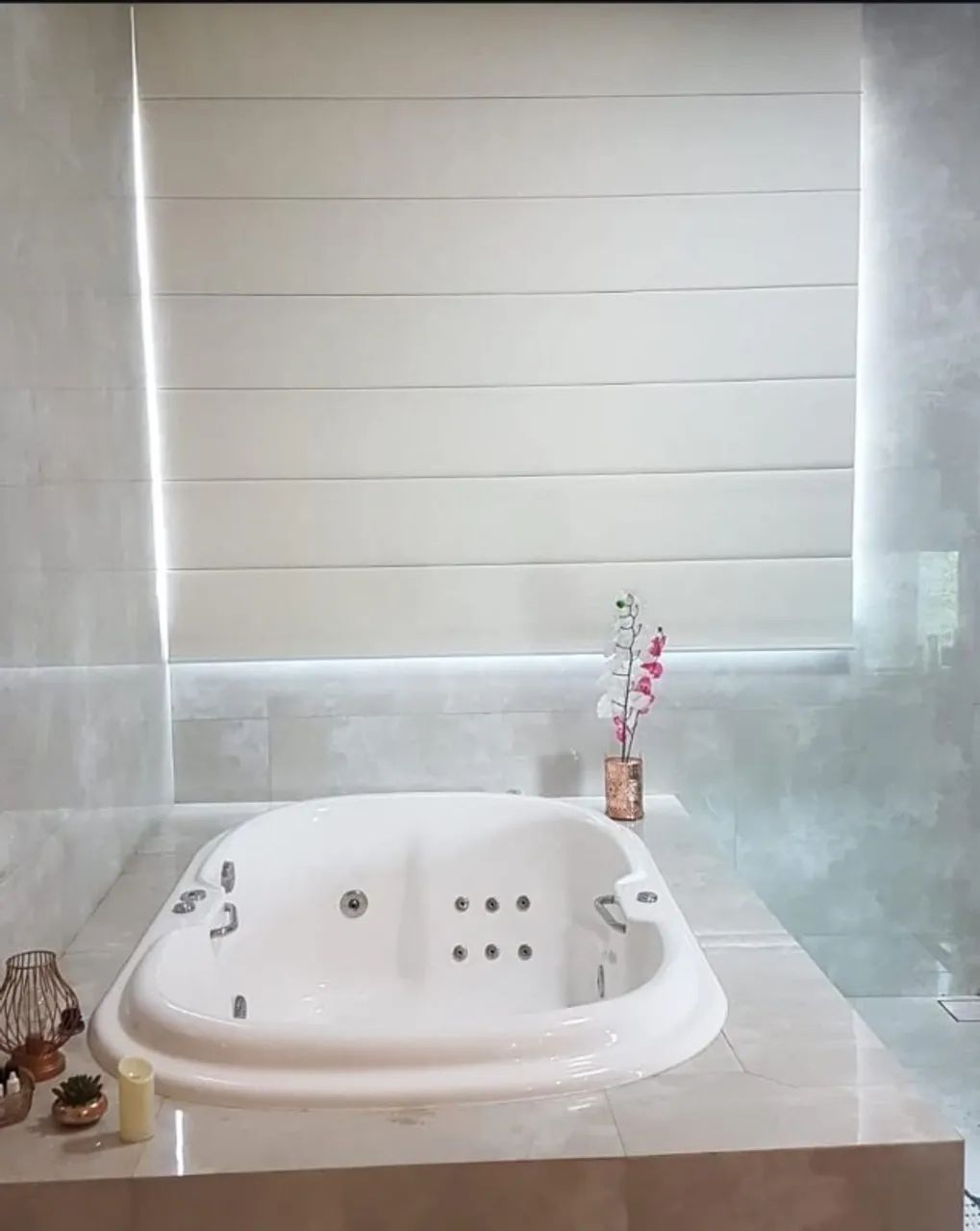 Cortina romana persiana sob medida para escritório, quarto ou cozinha  - Foto 5
