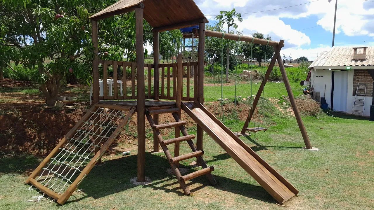 Playground Casa de Brincar com.dois balanços! - Foto 5