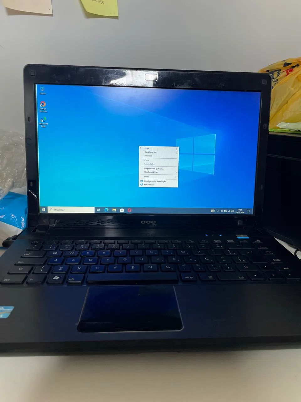 Notebook CCE antigo funcionando (leia a descrição) - Foto 2