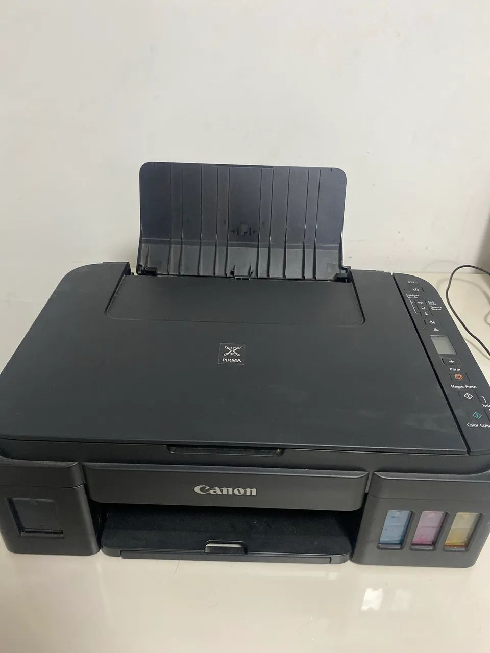 Impressora Multifuncional Canon Mega Tank, Jato de Tinta, Colorida, Wi-Fi, Preto - G3110 - Foto 3