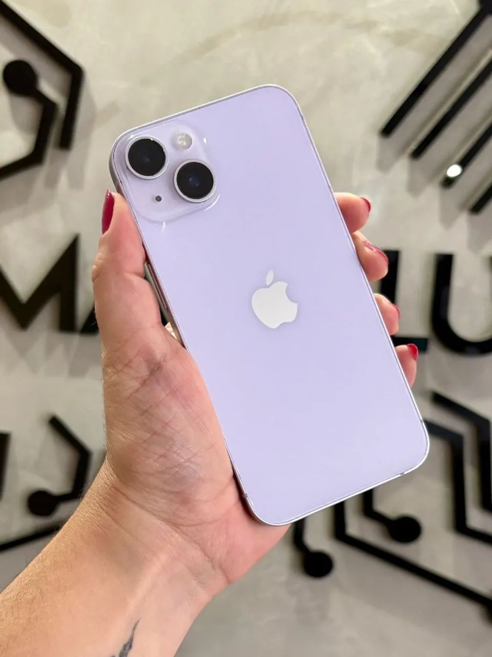 iPhone 14 Purple - 128GB (nota + garantia)