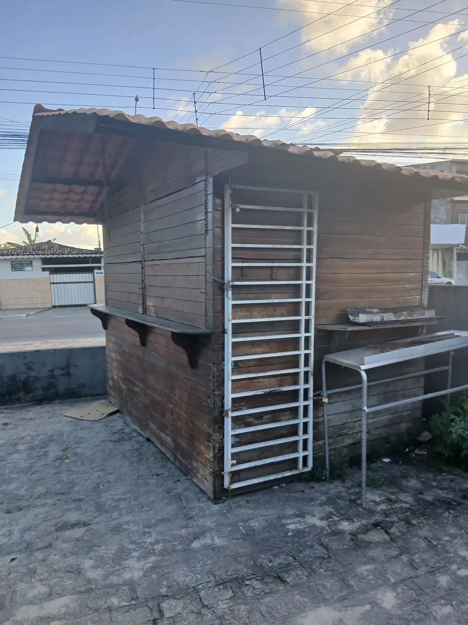 Quiosque de madeira para retirada do local  . - Foto 3