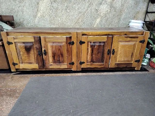 Rack de madeira de demolição