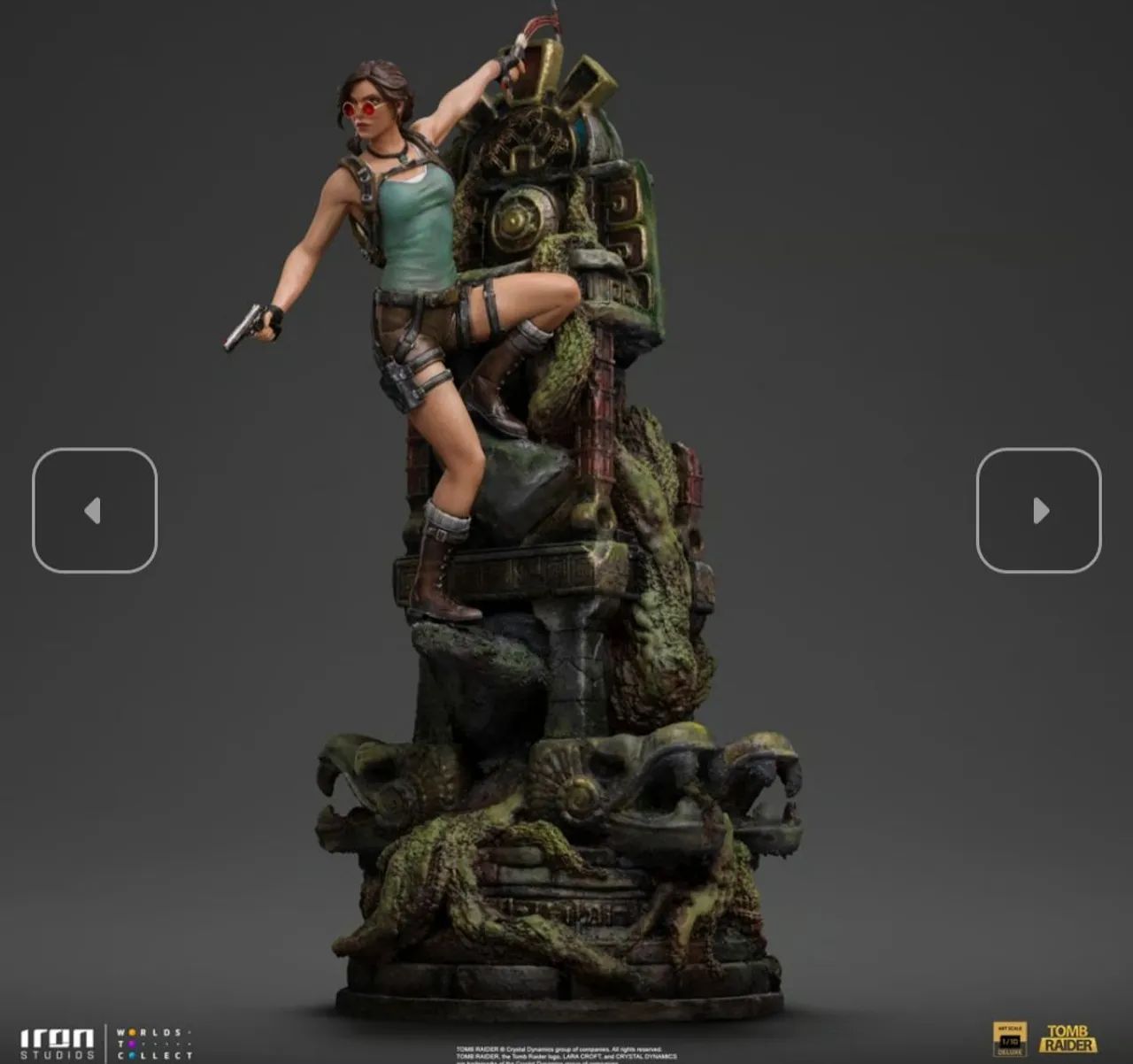 Lara Croft Deluxe Iron Studios Tomb Raider - Foto 4