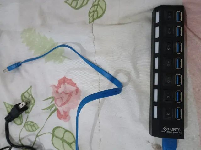 Usb Hub e Suporte Coller Notebook e Tripé (brinde) - Foto 4