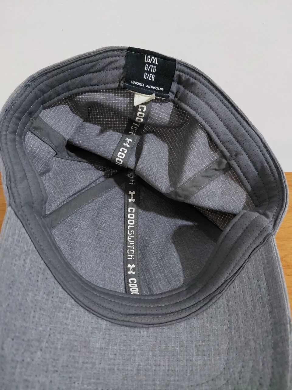 Boné Under Armour Storm Blitzing Cinza XL Original - Excelente Estado - Foto 2