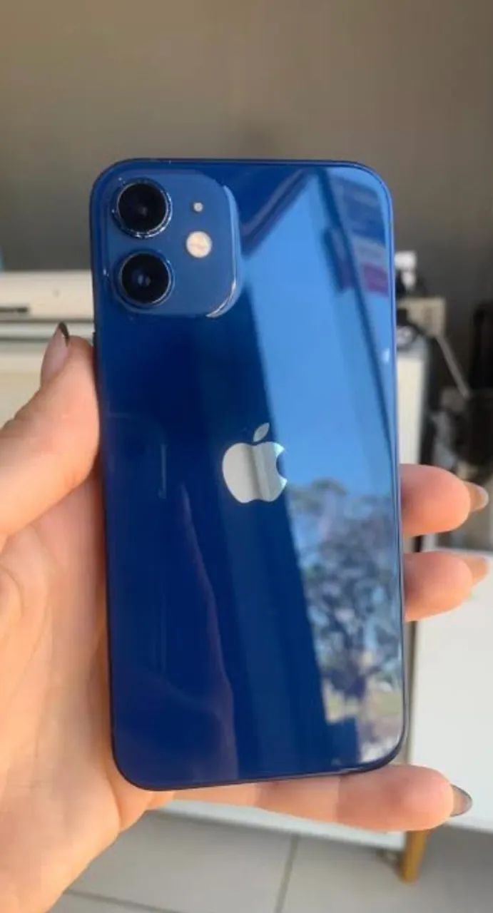 IPhone 12 mini 128GB - Azul - Excelente estado - Celulares e