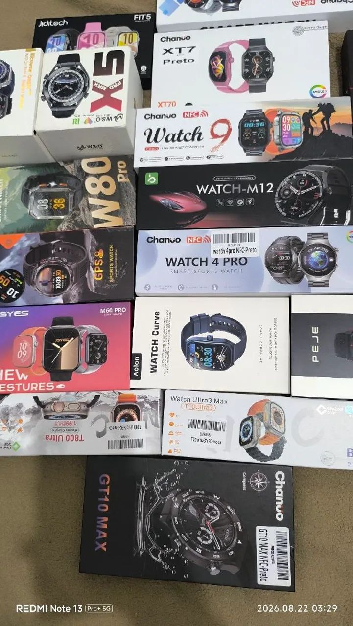 SMARTWATCH NOVOS NA CAIXA - Foto 5