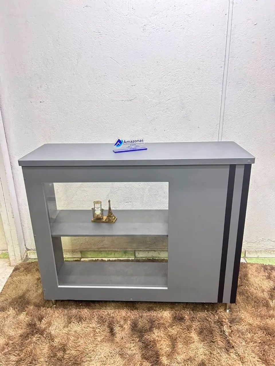 Balcão para Loja Com Vidro 