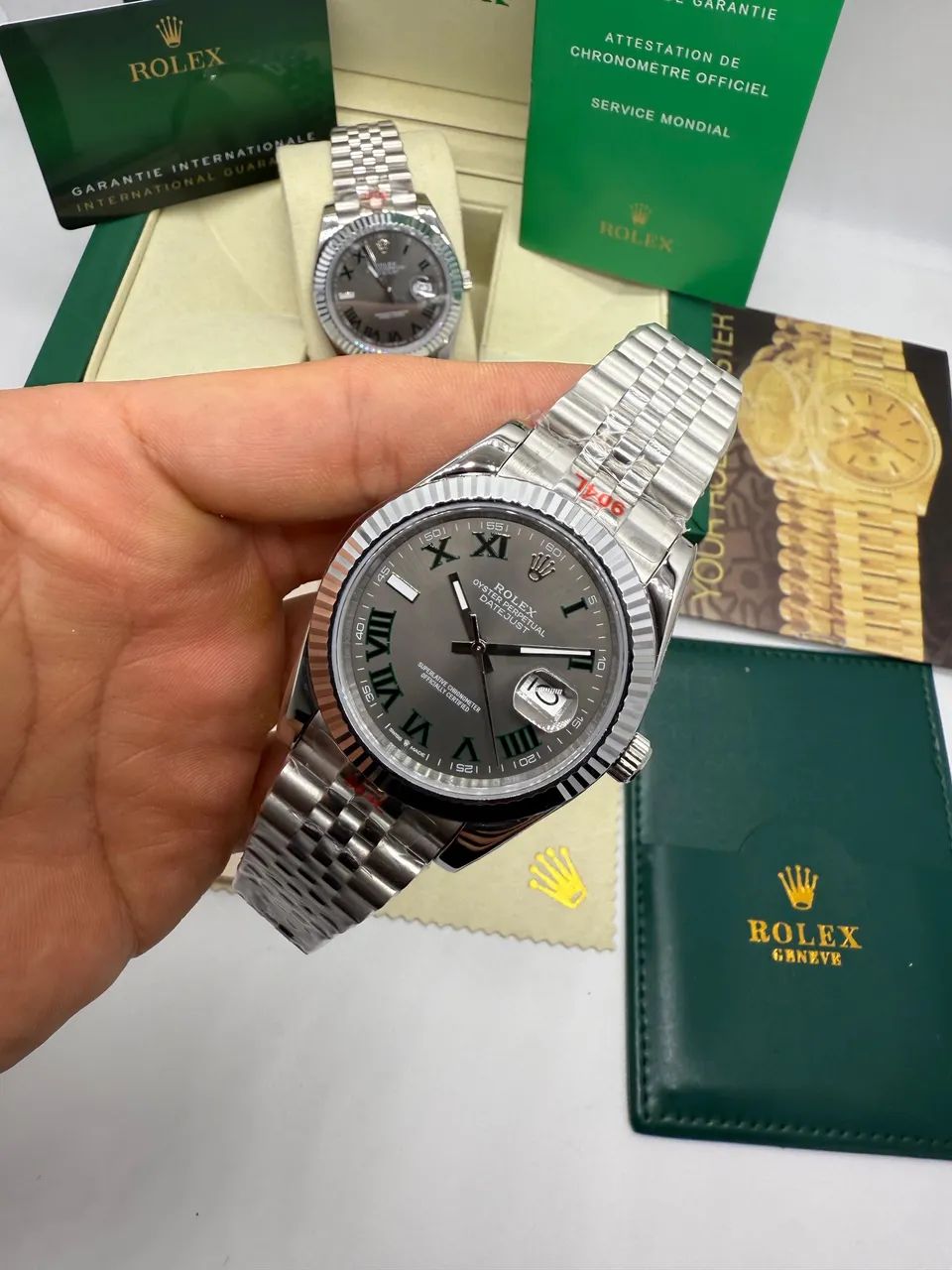 Relógio Rolex Datejust 41mm Várias Cores 