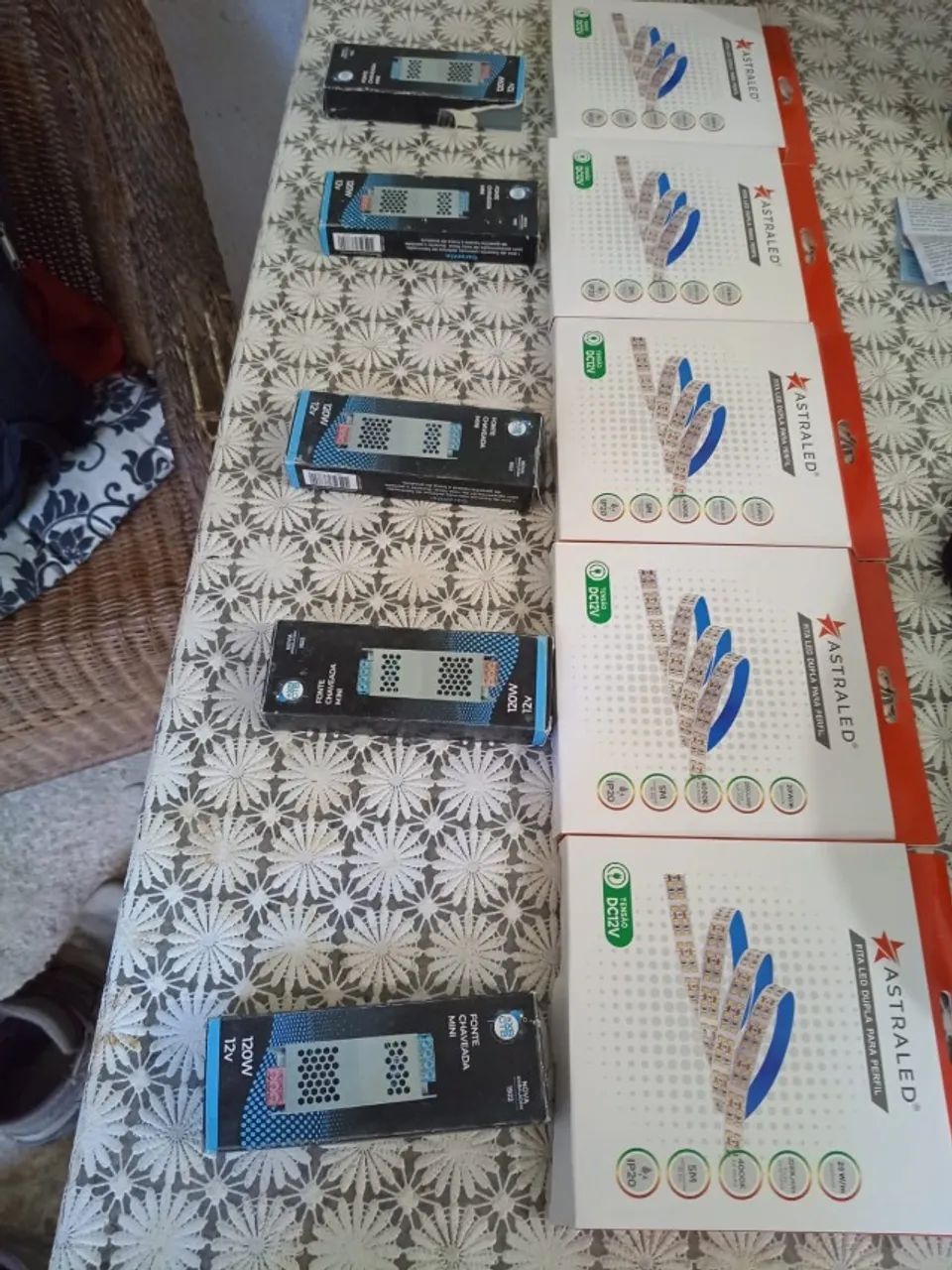 FITAS LED 5 CX CADA COM 5 METROS TODAS COM DRIVER - Foto 3