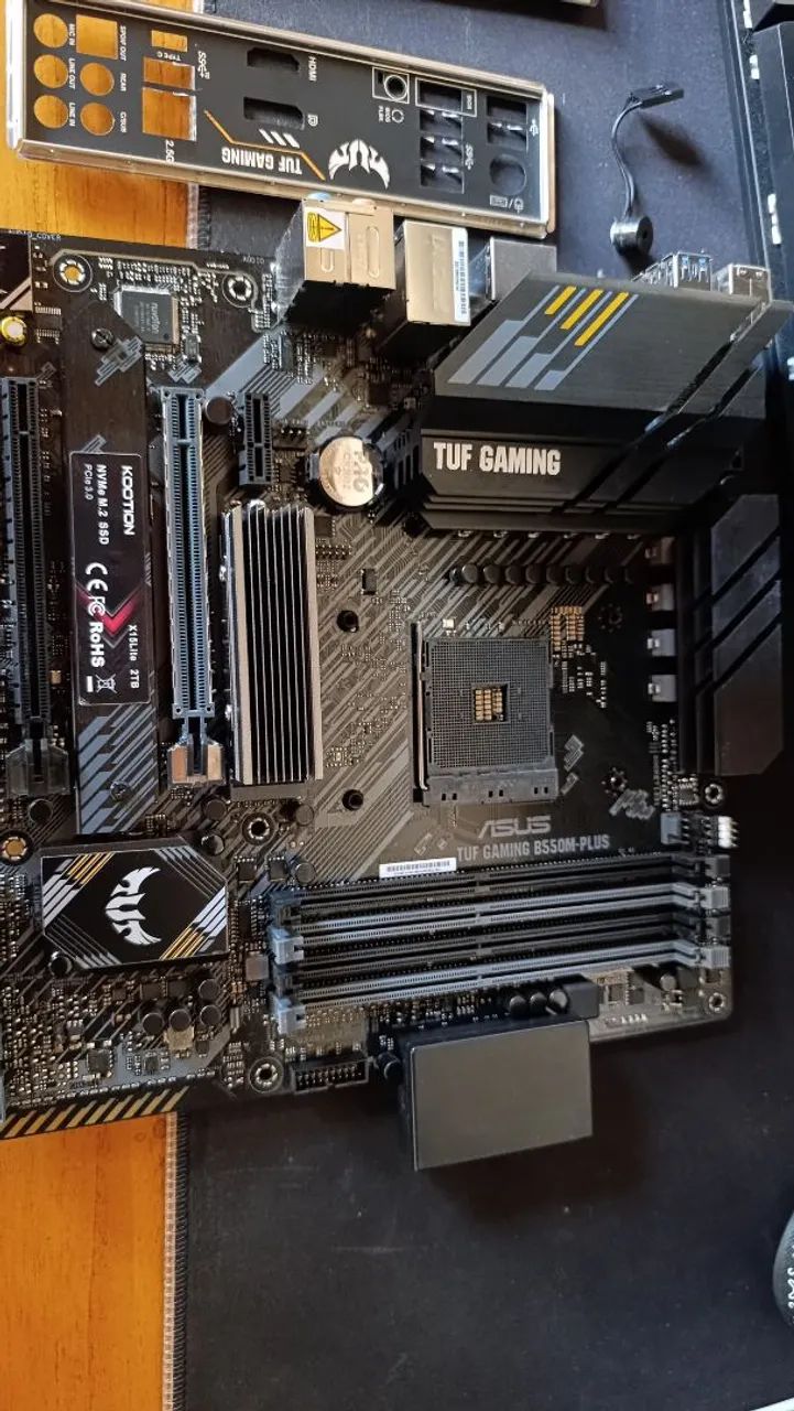 Vendo kit Placa mãe AM4 - Foto 2