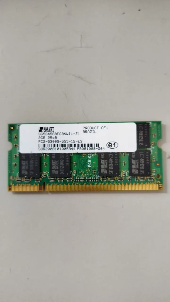 Memória Ram Notebook PC2 - 2Gb