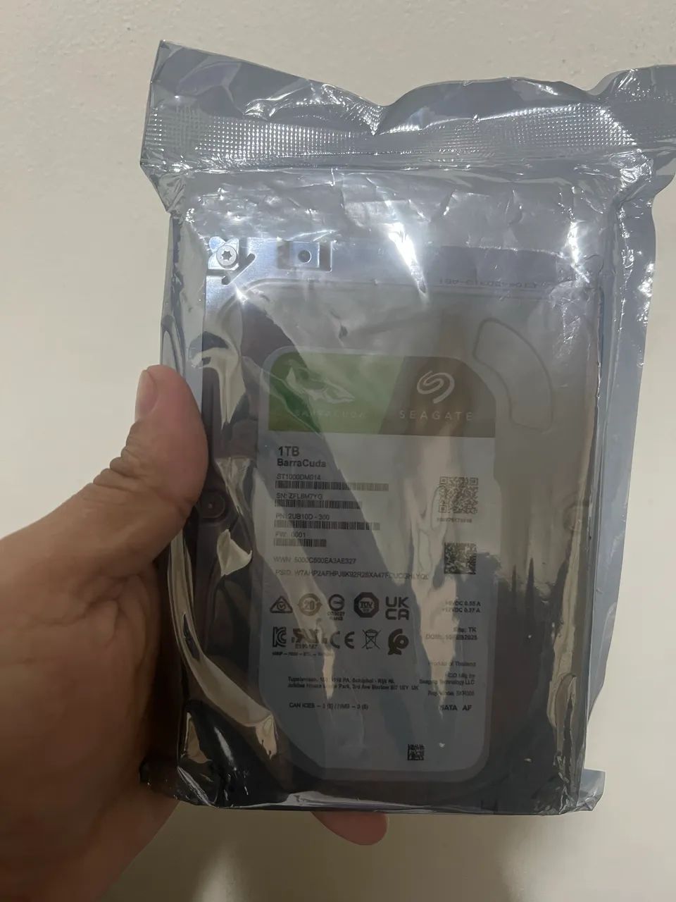 Hd barracuda 1TB lacrado