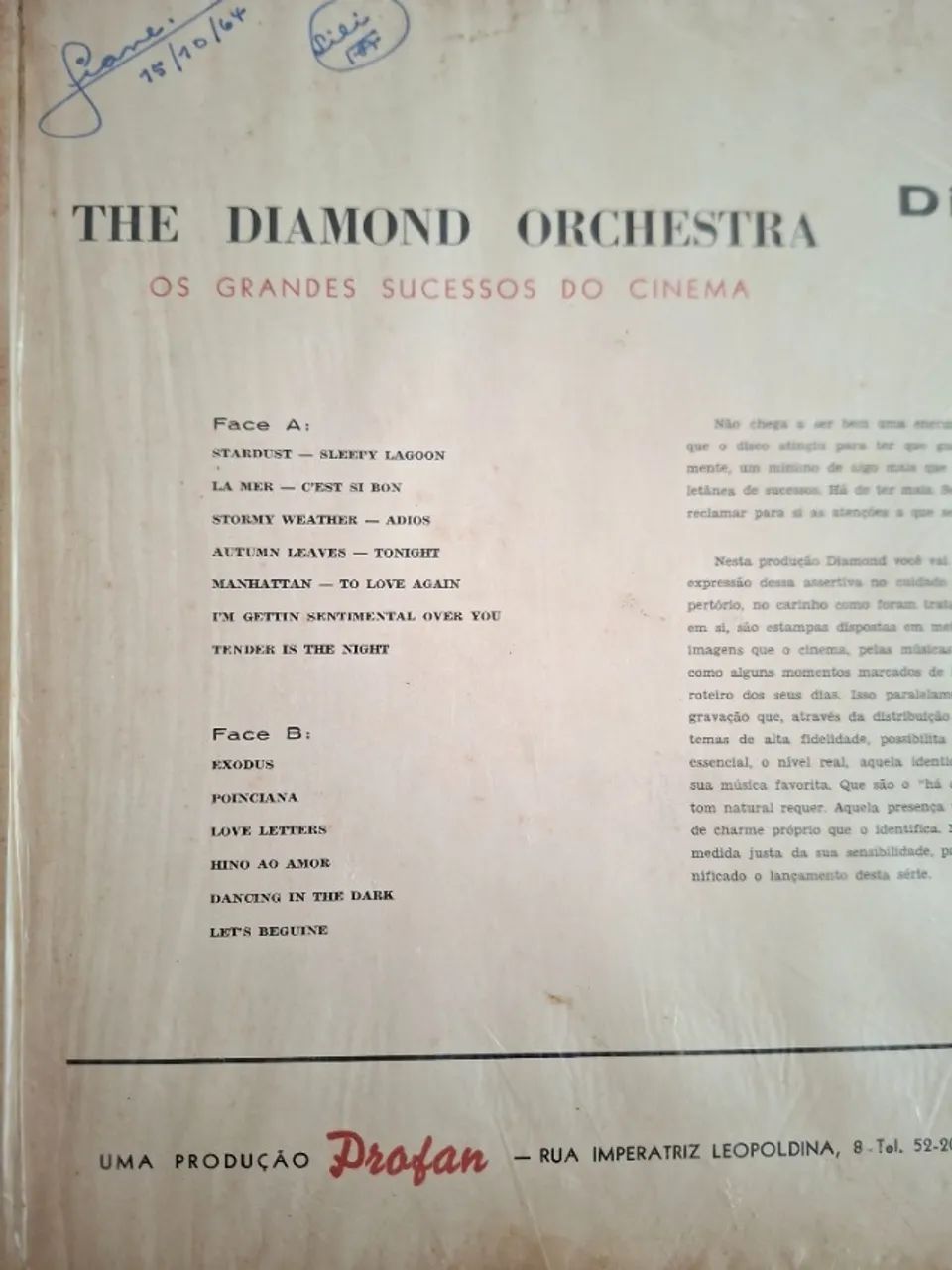 Discos de orquestra Ray Connif e The Diamond Orchestra - Foto 3