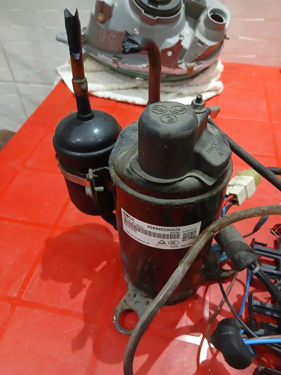 Placa eletrônica e compressor midea - Foto 2