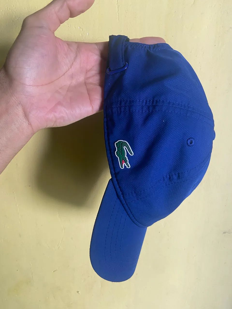 Boné Lacoste Sport azul  ( Original ) - Foto 3