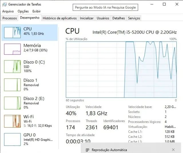 Notebook Samsung i5 8GB SSD 480GB - Foto 3