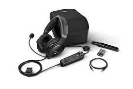 Fone Headset Aeronáutico Bose A30 Bluetooth Dual Plug Novo