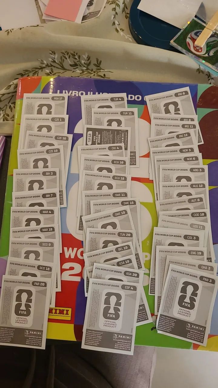 Figurinhas Copa 2016 1,00 qualquer uma! 