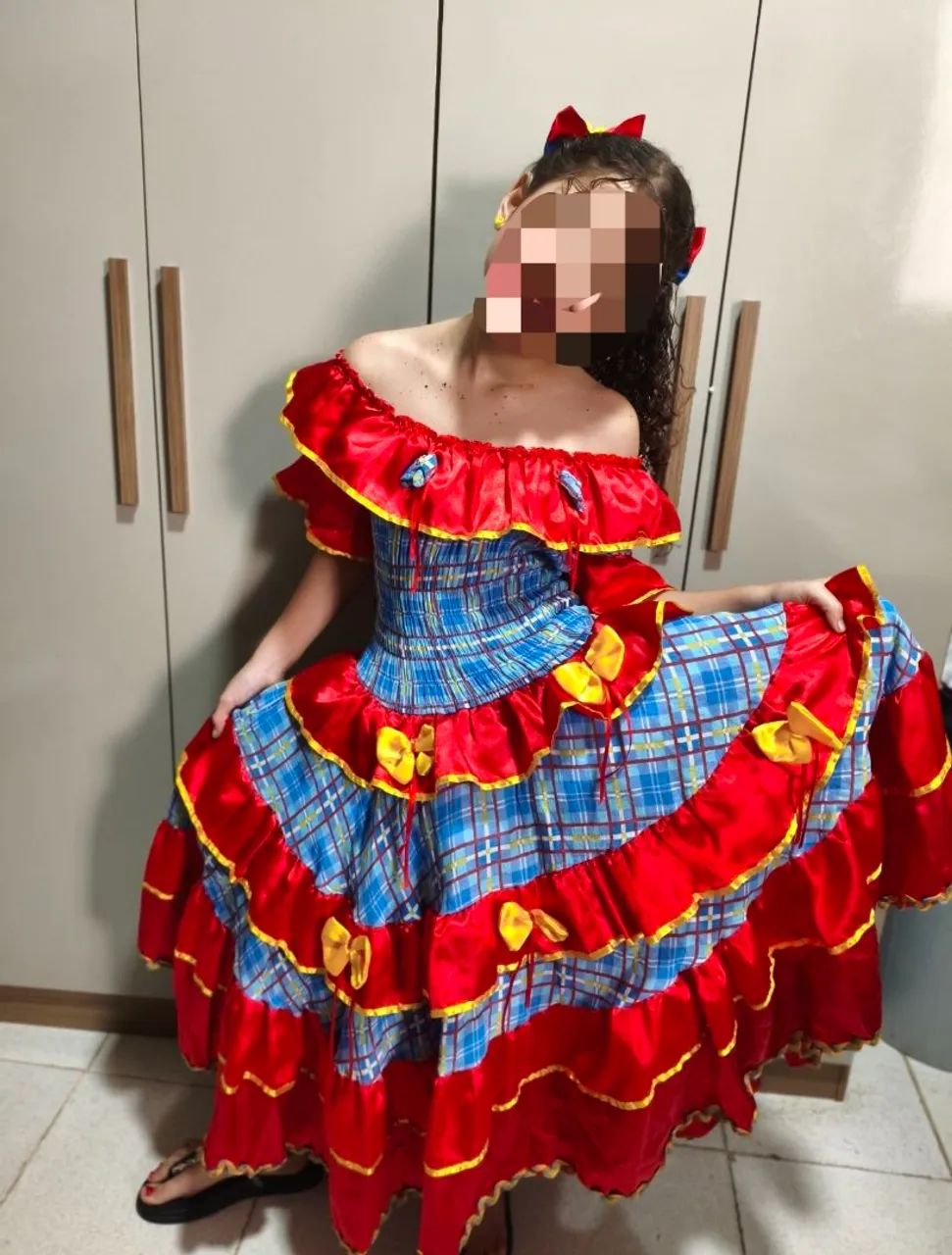 Vestido são João infantil  - Foto 2