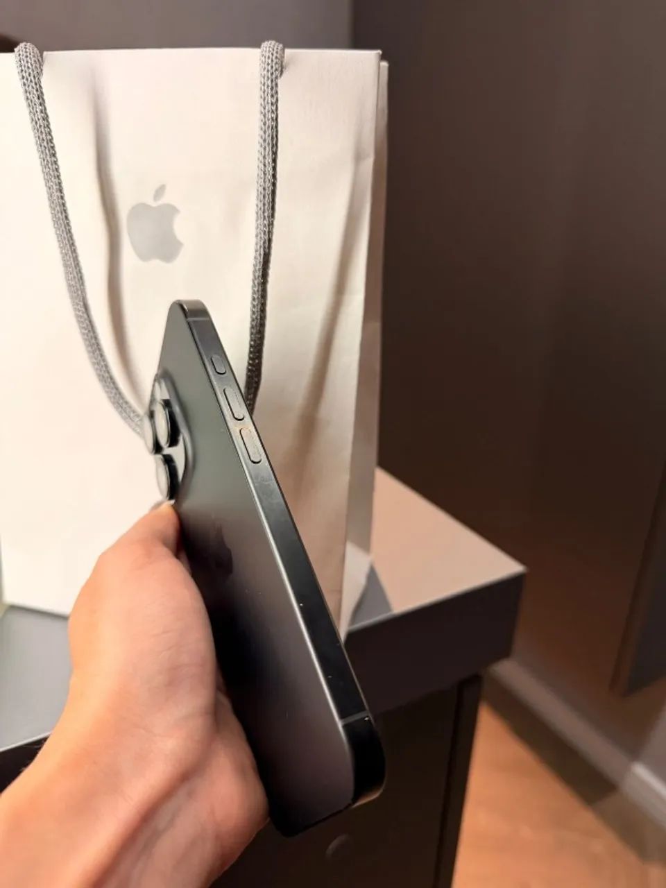 iPhone 16 Pro 256GB Preto - Todo Original - Bateria 88% - Completo com caixa e cabo  - Foto 3