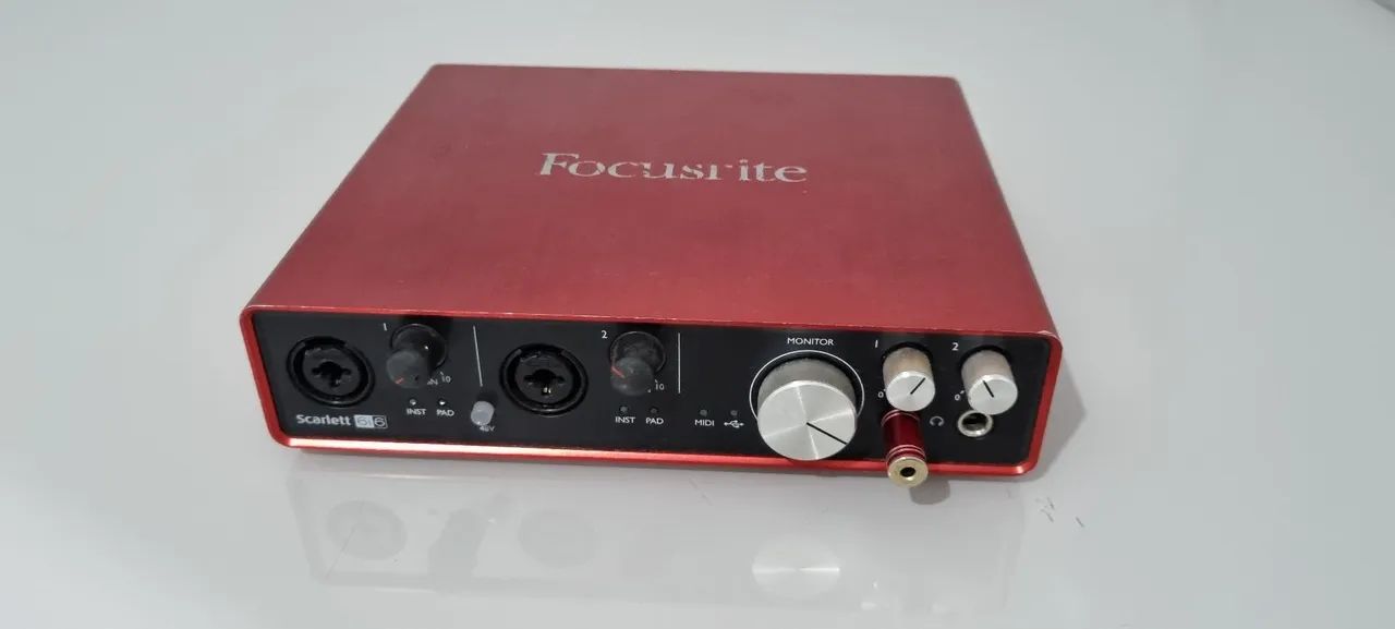 Scarlett Focusrite 6i6 - Equipamentos e Acessórios de Som - Jardim