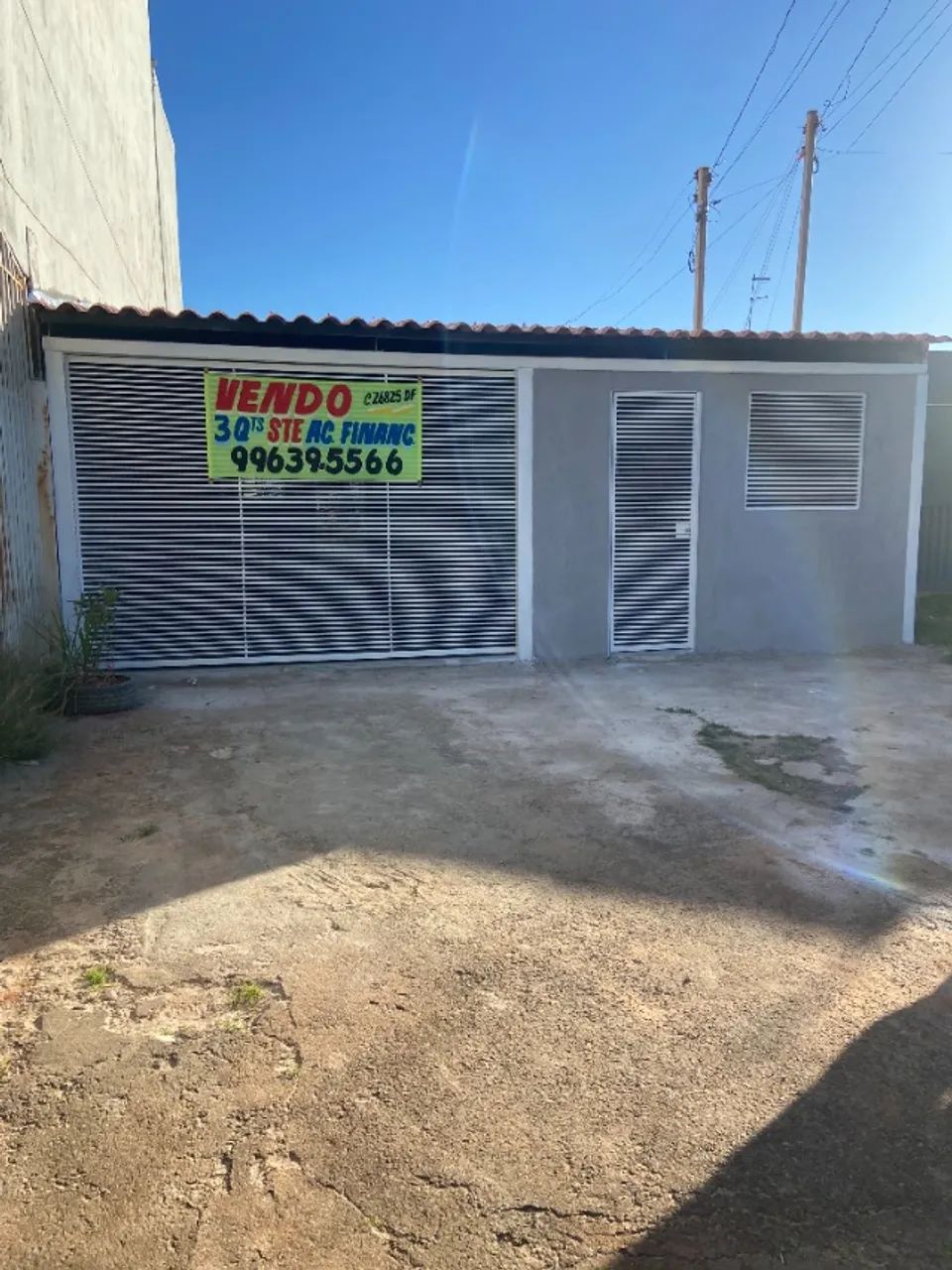 Vendo casa na QR 123 Samambaia Sul