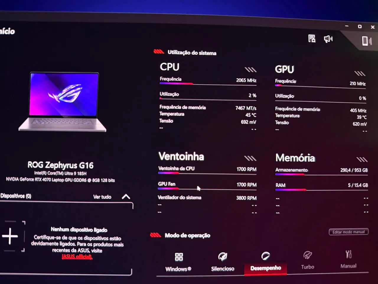 Notebook Zephyrus G16 Ultra9 RTX4070 - Foto 4