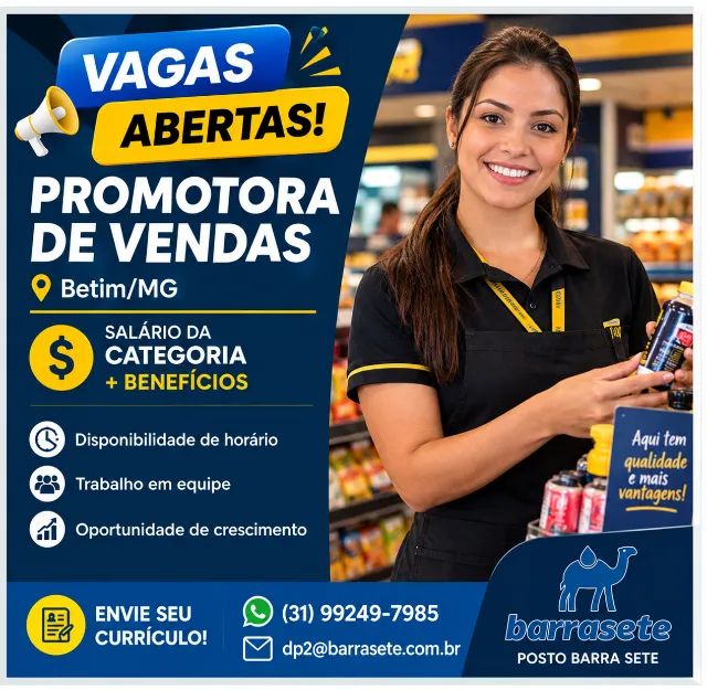 PROMOTORA DE VENDAS 