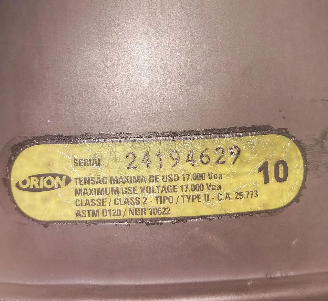 luva isolante para eletricista orion classe 2 - Foto 4