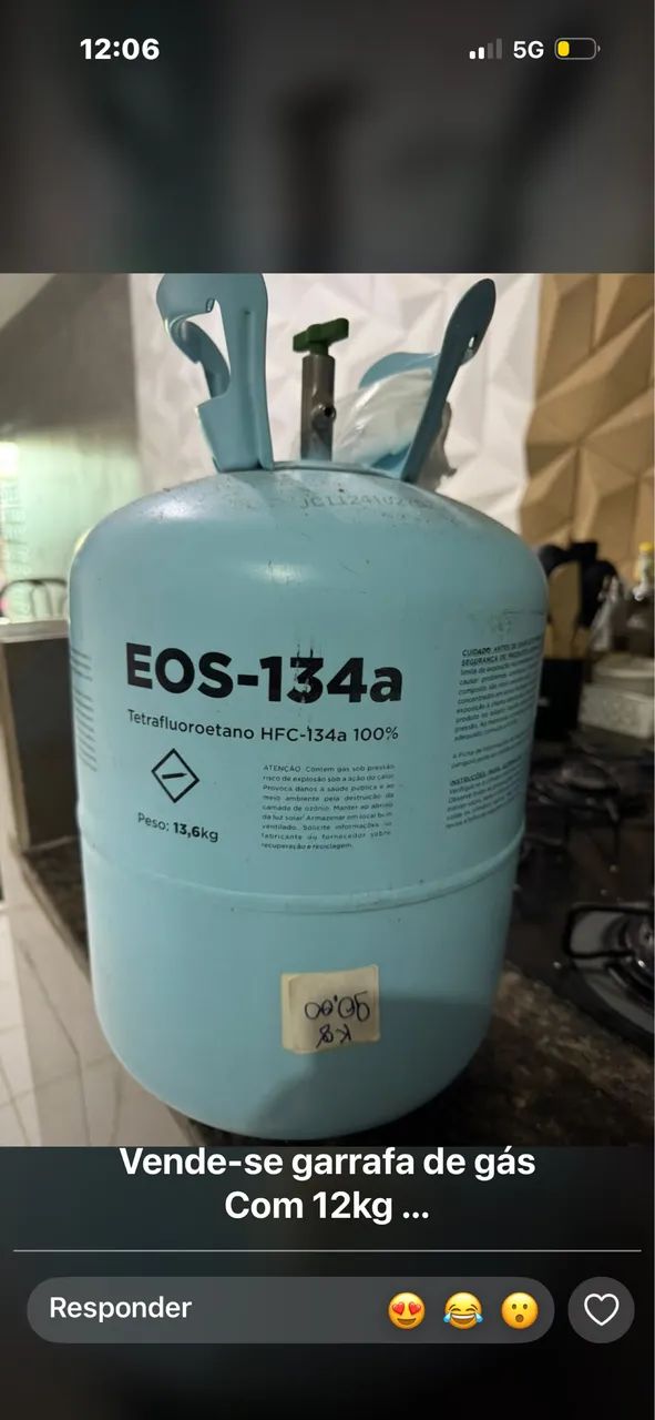 Garrafa EOS-134a