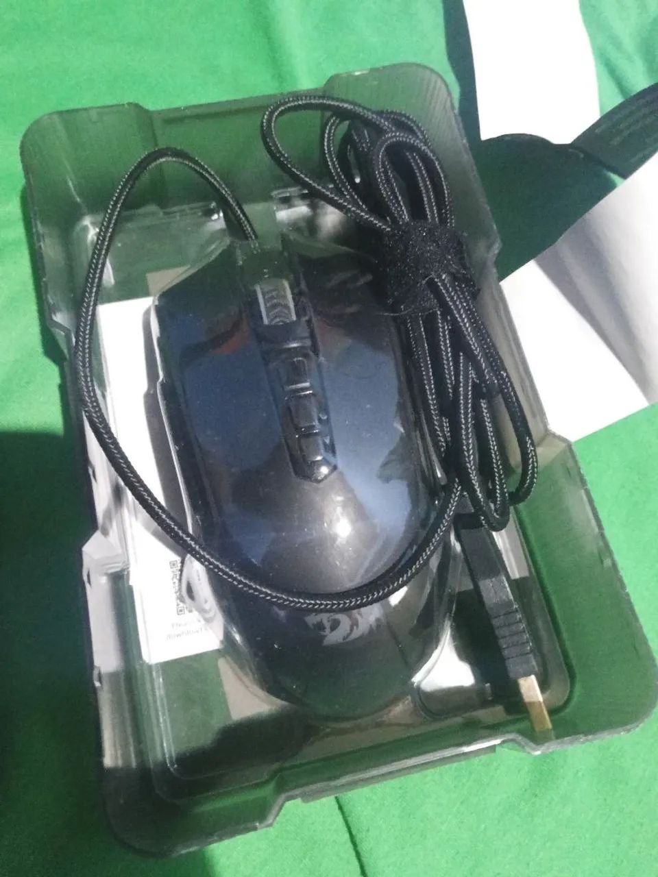 Mouse e teclado mecânico Machenike