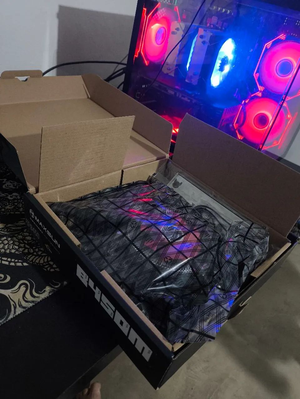 Kit Placa-Mãe Maxsun Challenger B450M + Ryzen 5 5500  - Foto 2